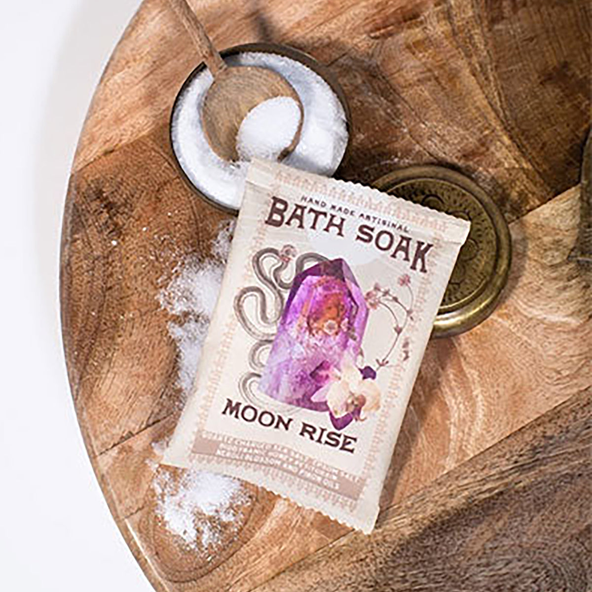 Moon Rise Bath Soak - honey, petitgrain, neroli blossom, and pinon oil