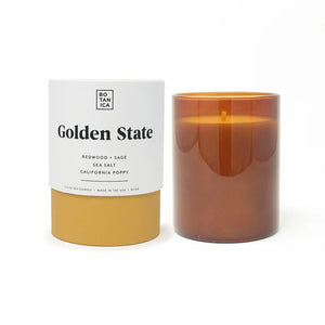 California Poppy, Redwood, Sage, Sea Salt - Golden State Candle