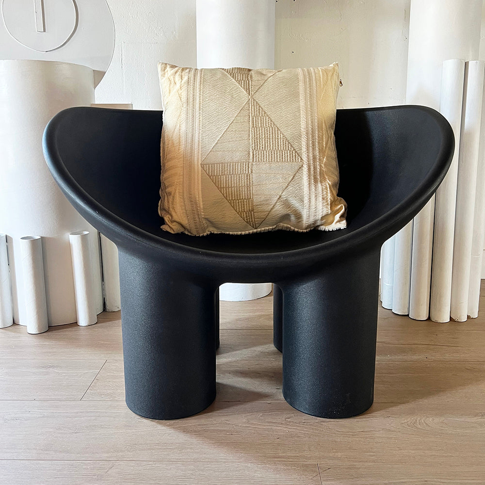 20x20 Square -  Pillow Cover - Cream Diamond