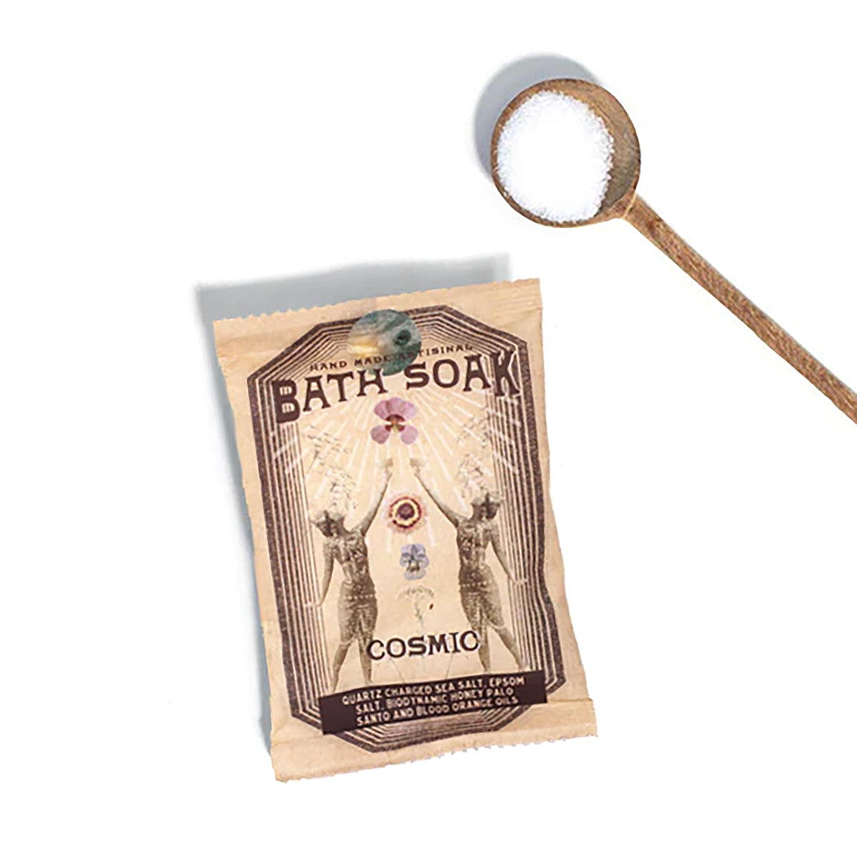 Cosmic Bath Soak - honey, palo santo and blood orange oils