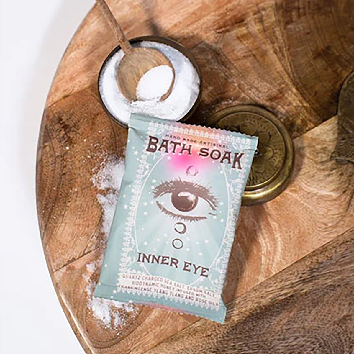 Inner Eye Bath Soak - honey, frankincense, ylang ylang, and rose oil