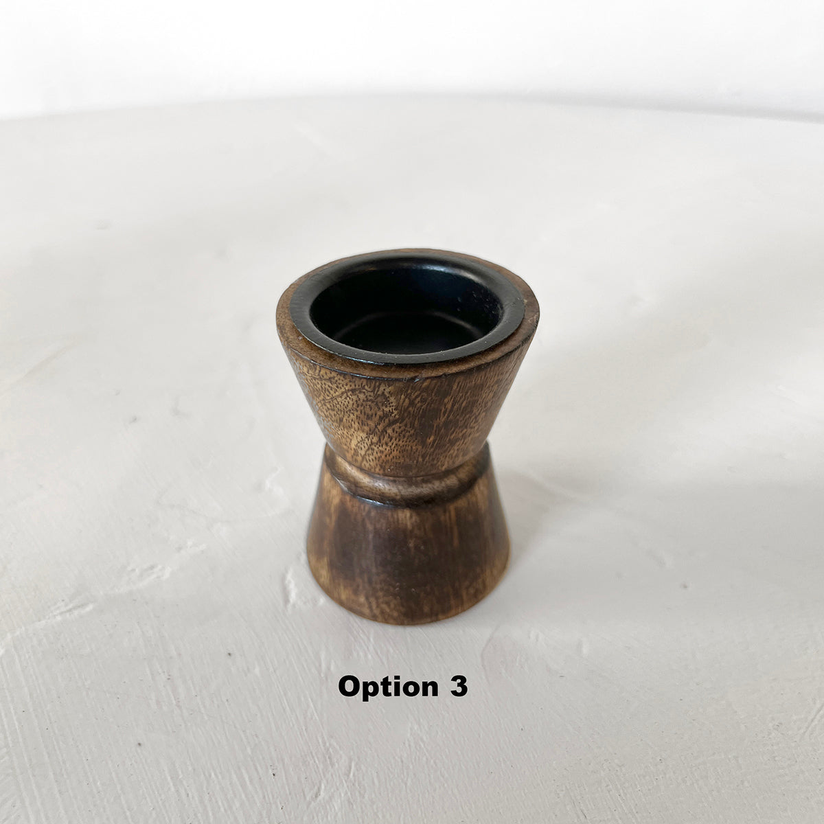 Resin Incense Charcoal Burner Gift Set - Wood Pillars, 3 style options