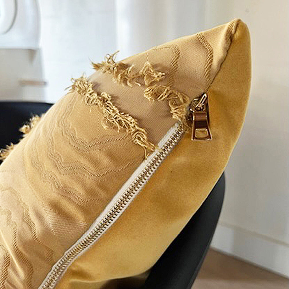 20x20 Square - Pillow Cover - Sunny Fringe