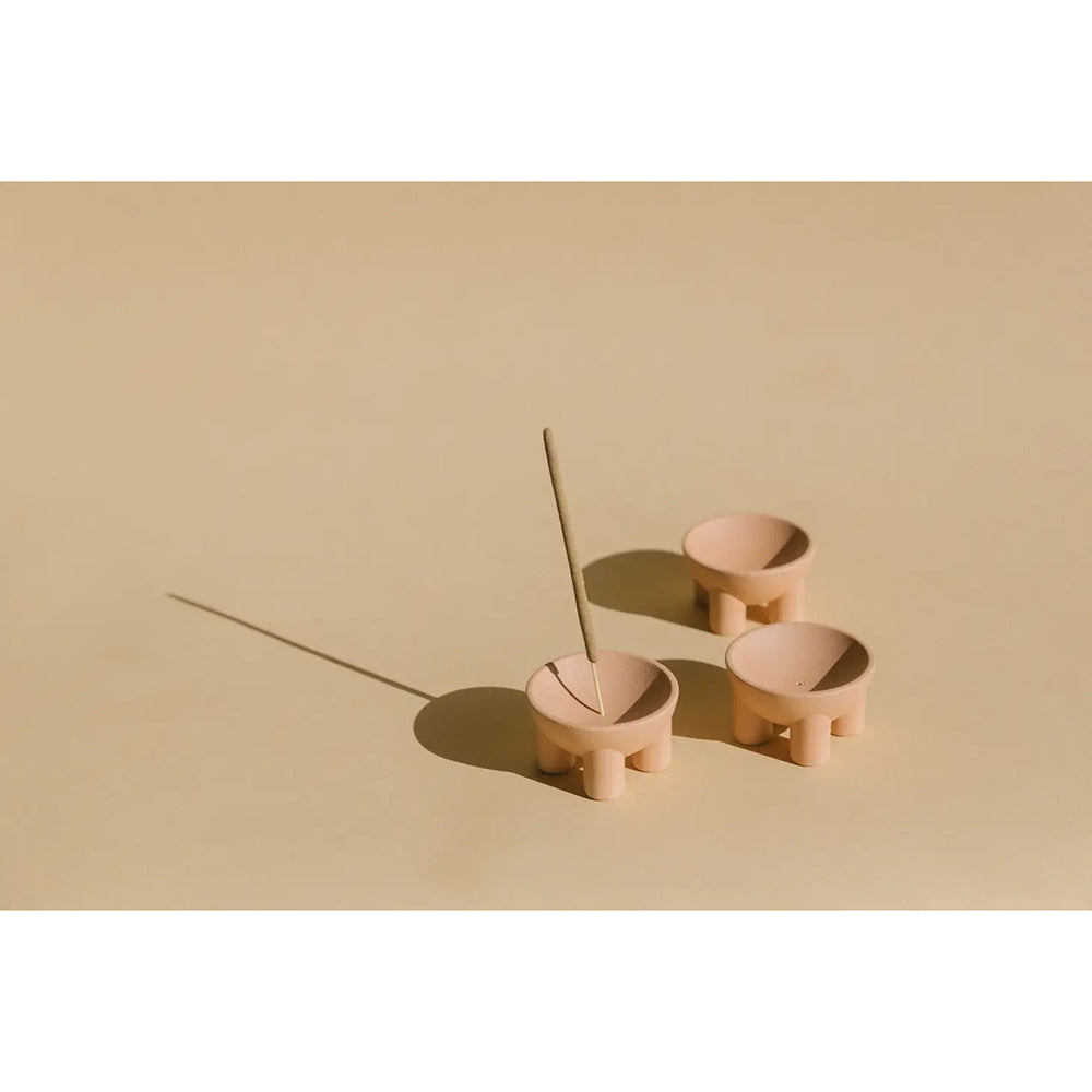 Terracotta Minimalist Incense Holder