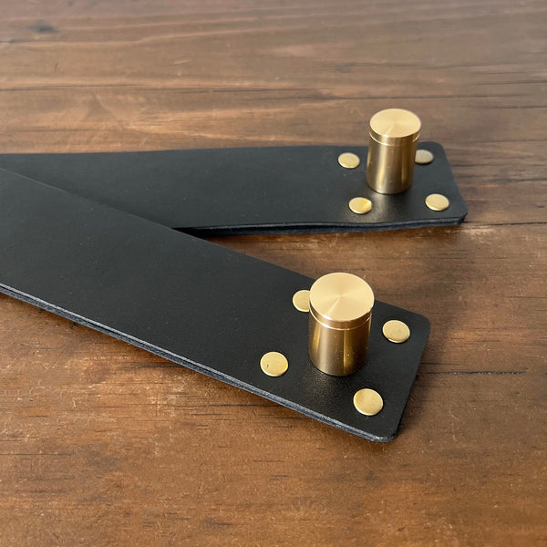 LEATHER HANGING STRAPS - Norwegian Wood