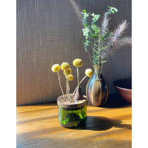 Blantyre Vase - "Short Cone, Green"