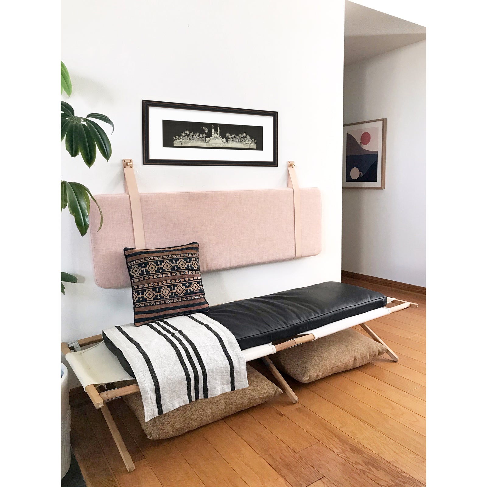 Blush Pink Performance Linen Swatch