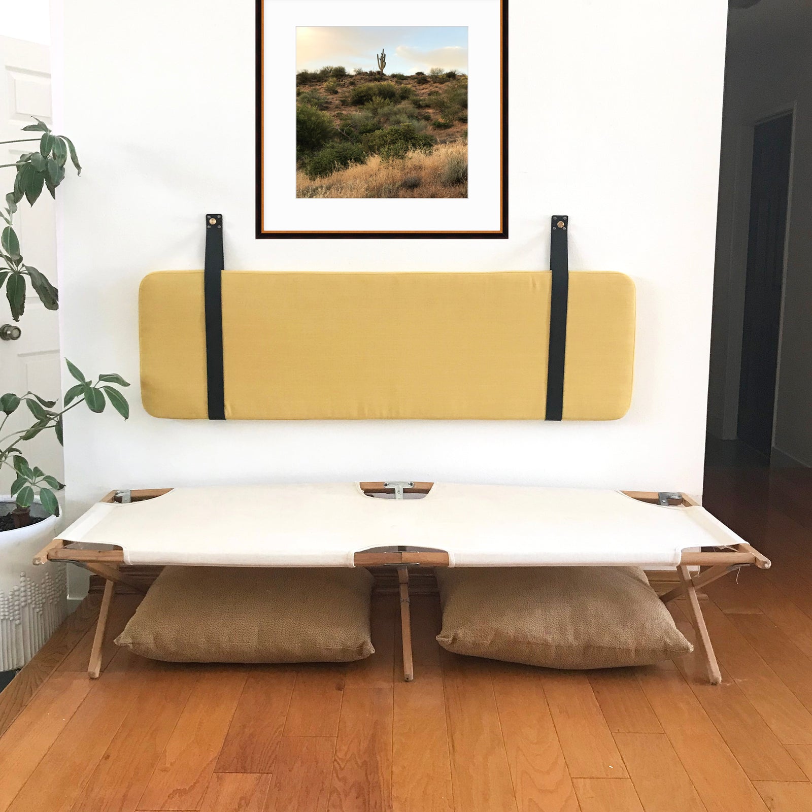 Turmeric Yellow Performance Linen Swatch